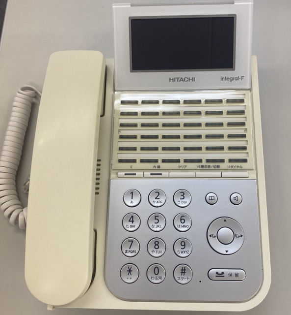 日立　ET- iF 36ボタン標準電話機(白）（中古）